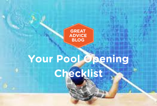 Your Pool Opening Checklist