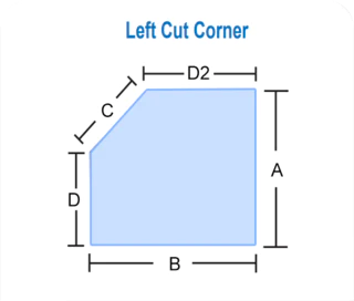 Left Cut Corner