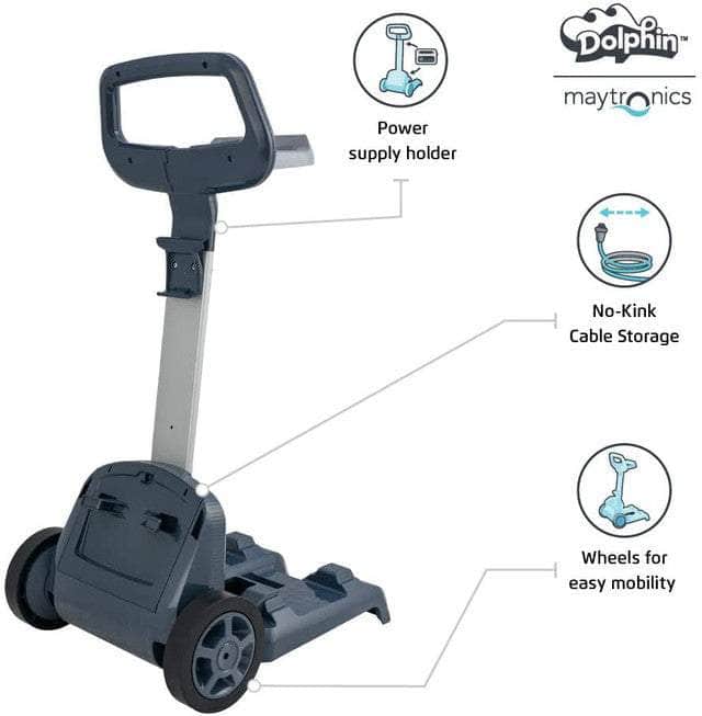 SCP Inc EQUIPMENT Auto Cleaners Dolphin Robotic Pool Cleaner Classic Caddy - 9996084-ASSY 724131500382 12001705 pool companies near me pool company pool installers near me pool contractors near me