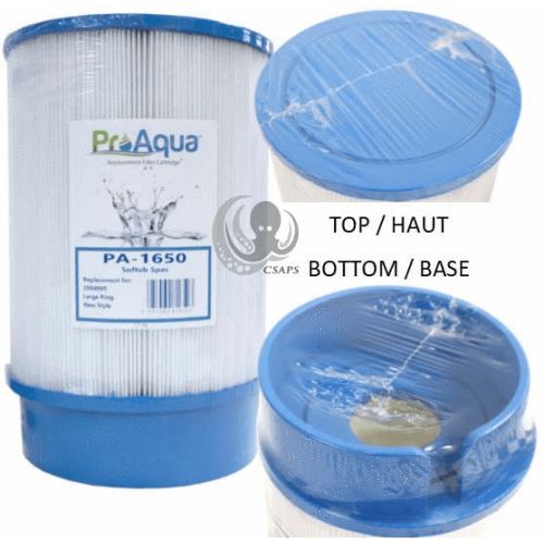Central Spa Supply Ltd EQUIPMENT Filters and Accessories ProAqua Replacement Cartridge Filter for Softtub Spas - PA-1650 12001285 pool companies near me pool company pool installers near me pool contractors near me
