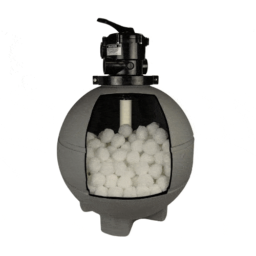 Champlain Plastics Inc EQUIPMENT Filters and Accessories Filtra Balls Filter Media for Sand Filters - ACM-852 063741182848 12000477 pool companies near me pool company pool installers near me pool contractors near me