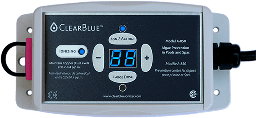 ClearBlue Ionizer System for Pools up to 150 000L 40 000Gal 120v 2