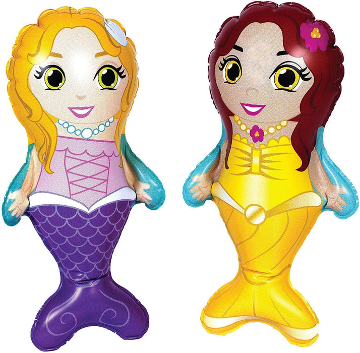 Game TOYS AND REC Inflatables and Floats Game SwimPals Minis Mermaid (2 pack) - 55135-4Q-EF-01 712910551359 12000414 pool companies near me pool company pool installers near me pool contractors near me