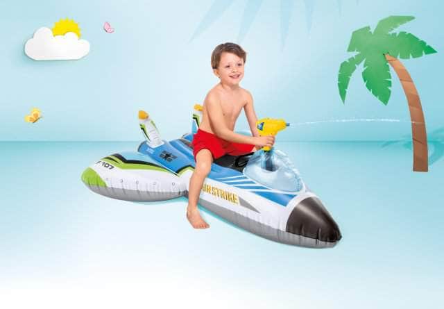 Intex Recreation Corp TOYS AND REC Inflatables and Floats Intex Water Gun Plane Ride On - 57536EP 78257575367 10004815 pool companies near me pool company pool installers near me pool contractors near me