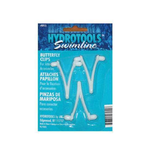 Intl. Leisure Prod. Inc ACCESSORIES Maintenance Swimline HydroTools Replacement Butterfly Snap Clips (3 pack) - 8955 723815089557 10004138 pool companies near me pool company pool installers near me pool contractors near me