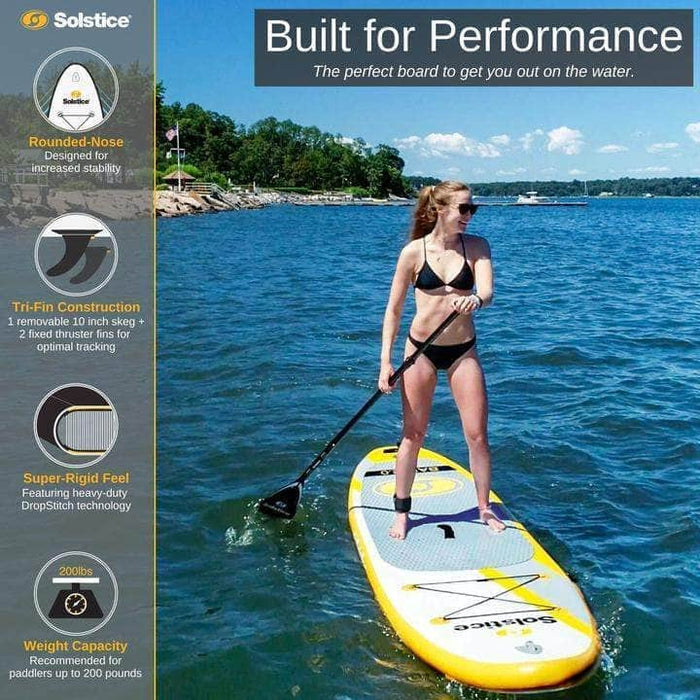 Intl. Leisure Prod. Inc TOYS AND REC Games and Novelties Solstice Bali Stand-Up Paddleboard with pump, paddle & backpack - 34126 723815953698 12001159 pool companies near me pool company pool installers near me pool contractors near me