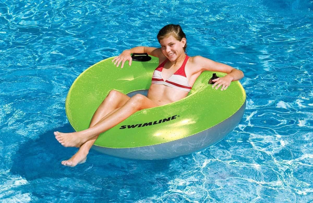 Intl. Leisure Prod. Inc TOYS AND REC Inflatables and Floats Swimline 42" Waterpark Ring - 90193 723815901934 12001152 pool companies near me pool company pool installers near me pool contractors near me