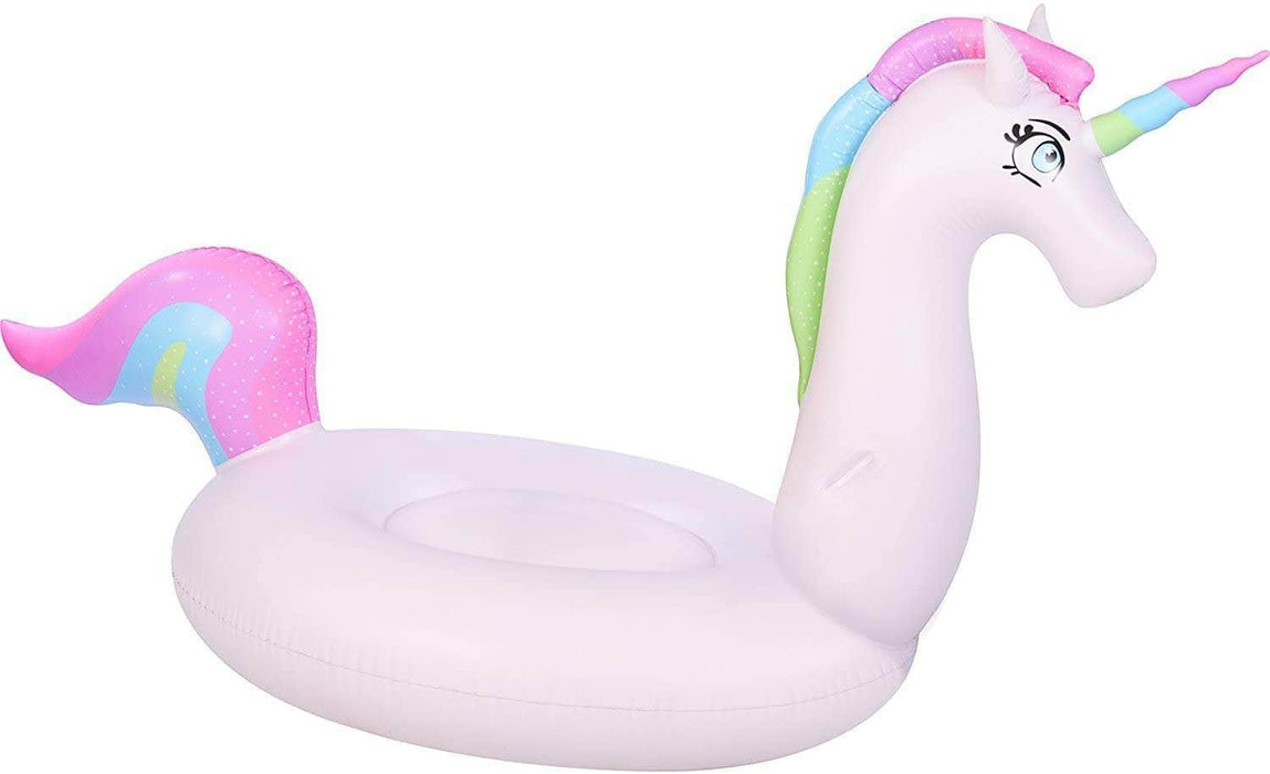 Salus Brands TOYS AND REC Inflatables and Floats Kangaroo Rainbow Unicorn Pool Float - 102682 12000947 pool companies near me pool company pool installers near me pool contractors near me