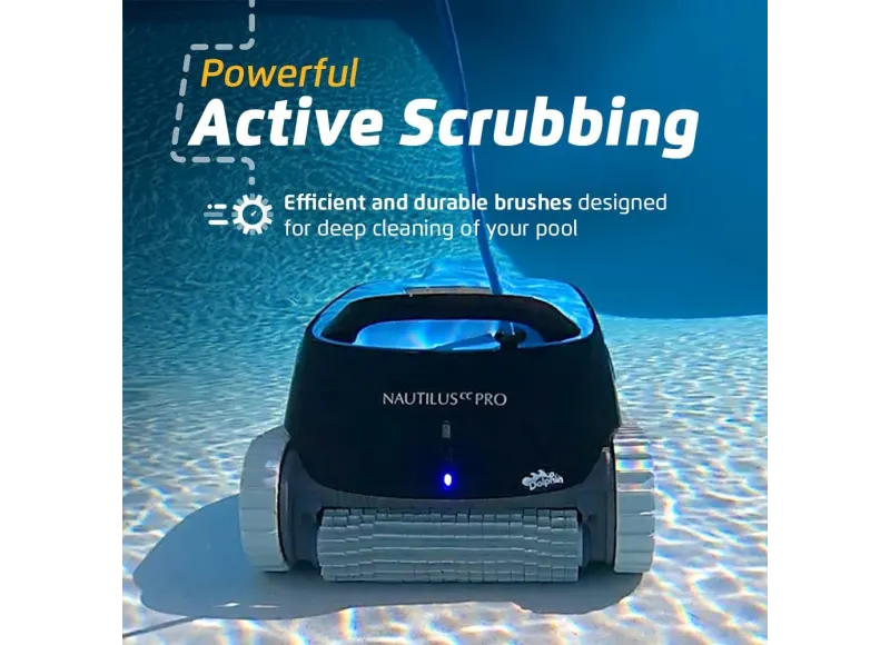 SCP Inc EQUIPMENT Auto Cleaners Dolphin Nautilus CC Pro (MAY-20-1130) 99996207-PCI 810071220258 12001885 pool companies near me pool company pool installers near me pool contractors near me
